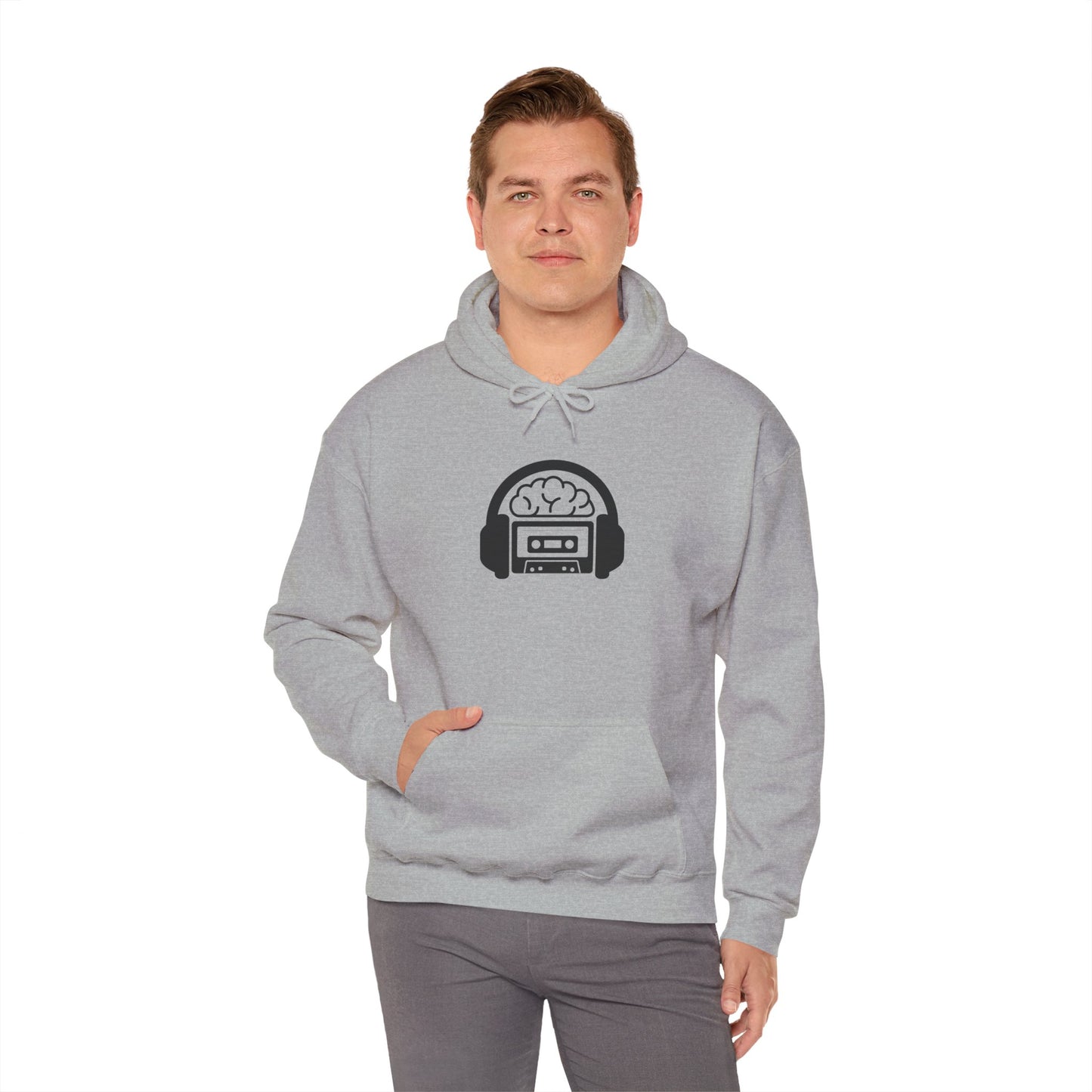 Music Brain Unisex Heavy Blend™ Hooded Sweatshirt