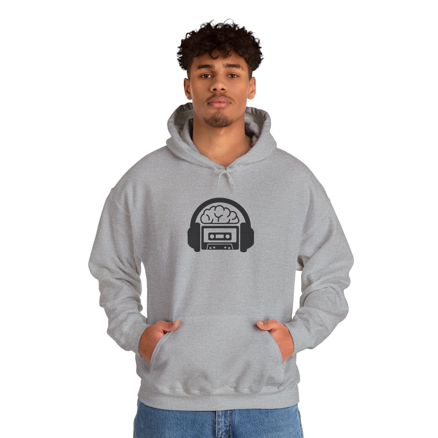 Music Brain Unisex Heavy Blend™ Hooded Sweatshirt
