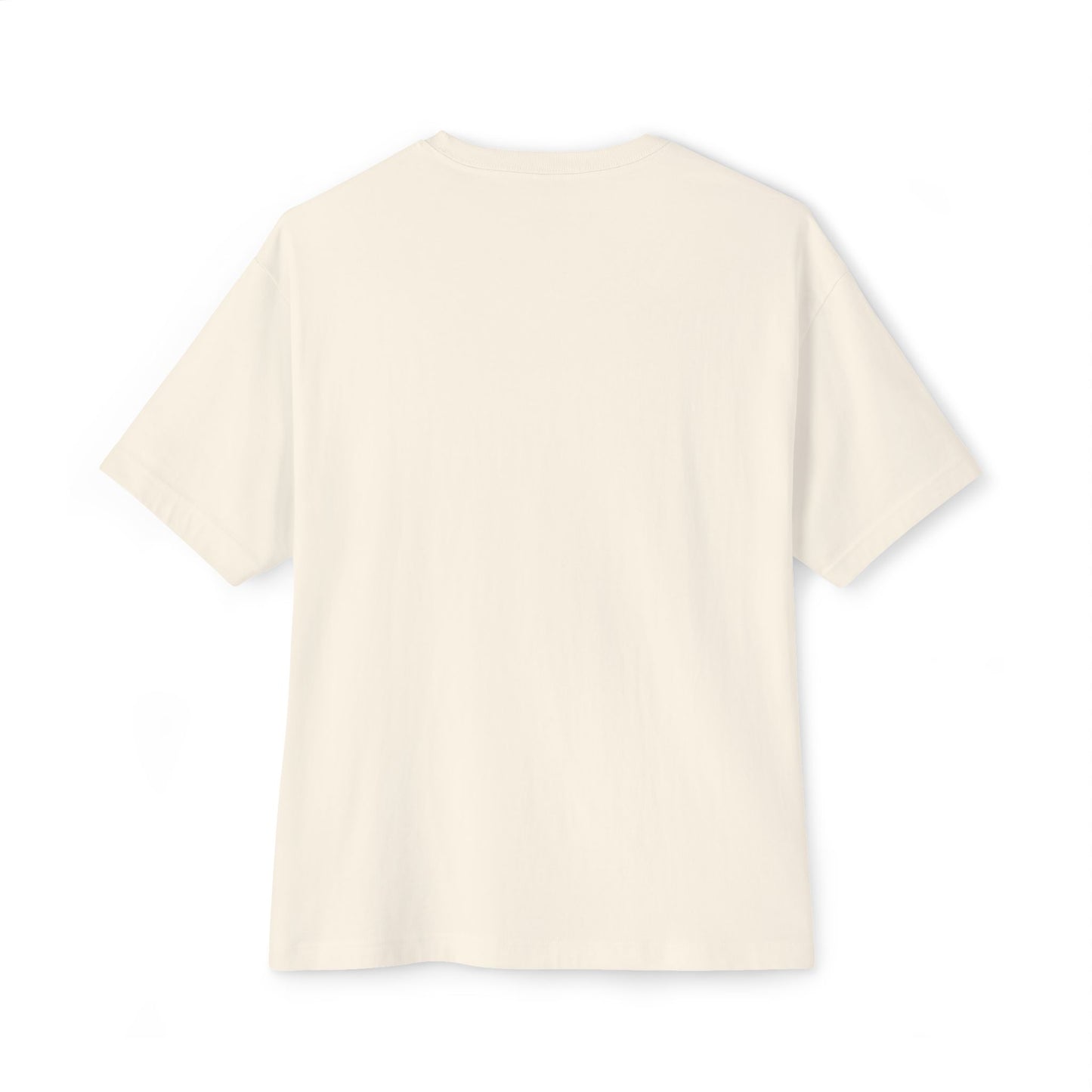 "DNT B BITTER B BETTER" Sustainable Unisex Oversized Tee with Smiley Face Design, Casual Wear, Relaxed Fit, Gift for Friends, Everyday Comfort