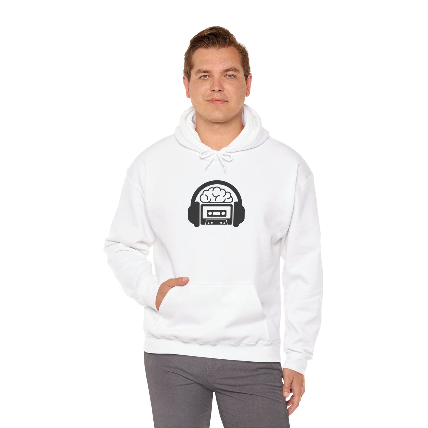 Music Brain Unisex Heavy Blend™ Hooded Sweatshirt
