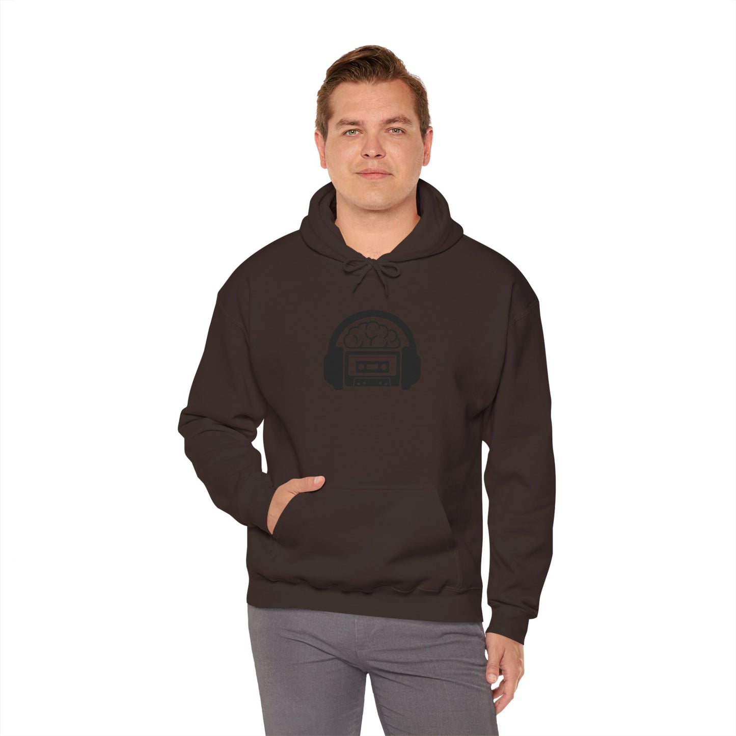 Music Brain Unisex Heavy Blend™ Hooded Sweatshirt