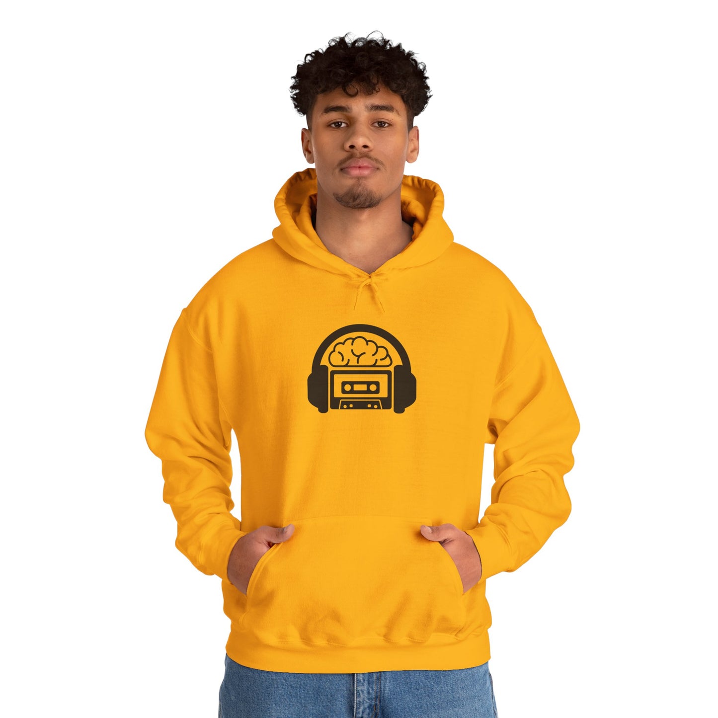 Music Brain Unisex Heavy Blend™ Hooded Sweatshirt
