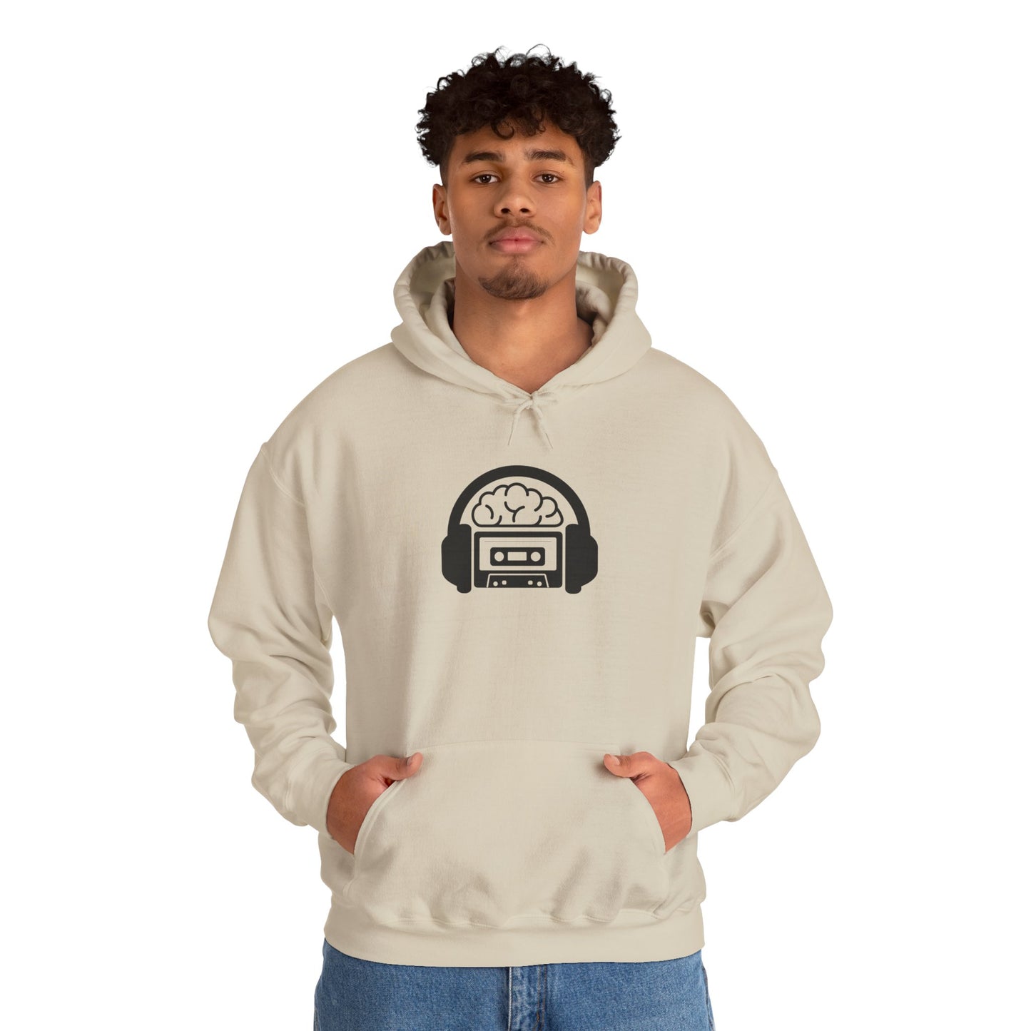 Music Brain Unisex Heavy Blend™ Hooded Sweatshirt
