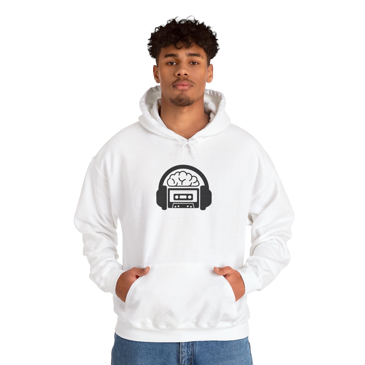 Music Brain Unisex Heavy Blend™ Hooded Sweatshirt