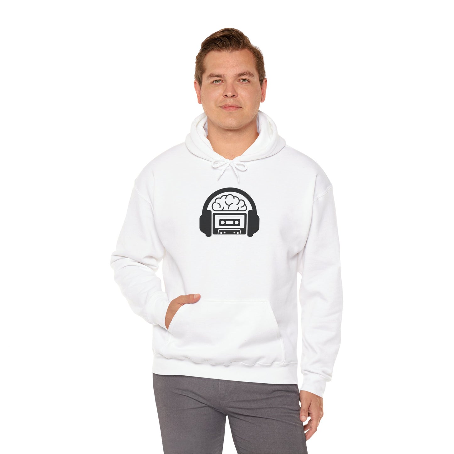 Music Brain Unisex Heavy Blend™ Hooded Sweatshirt