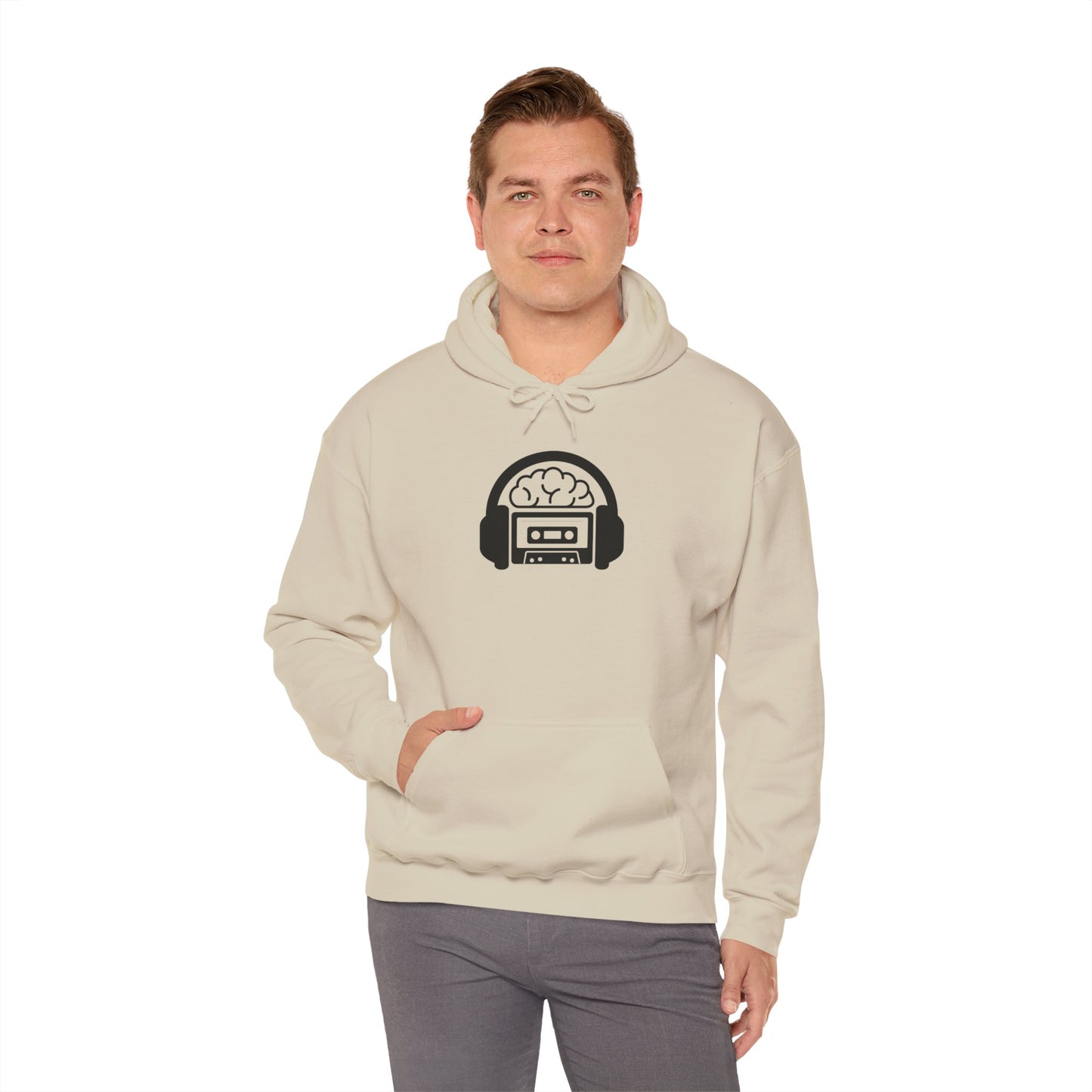 Music Brain Unisex Heavy Blend™ Hooded Sweatshirt