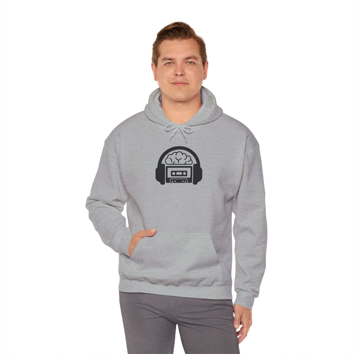 Music Brain Unisex Heavy Blend™ Hooded Sweatshirt