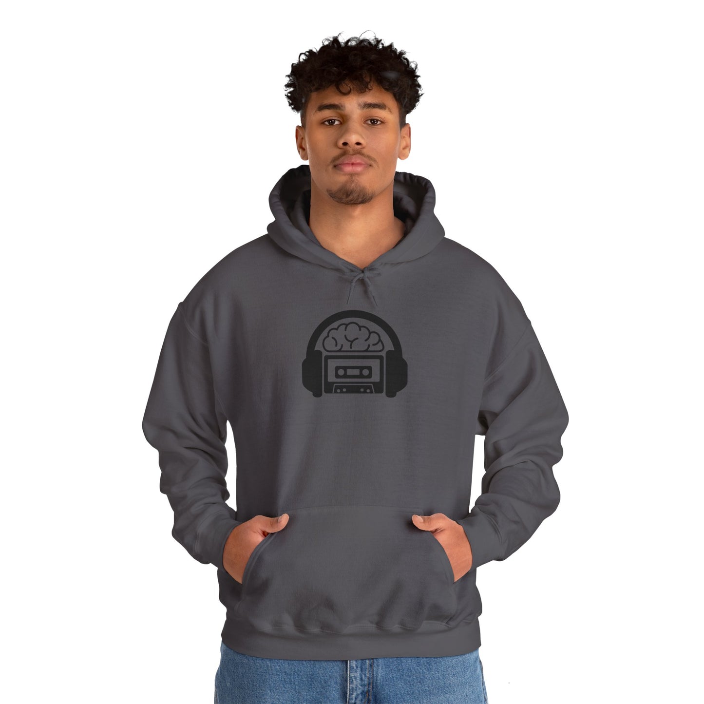 Music Brain Unisex Heavy Blend™ Hooded Sweatshirt