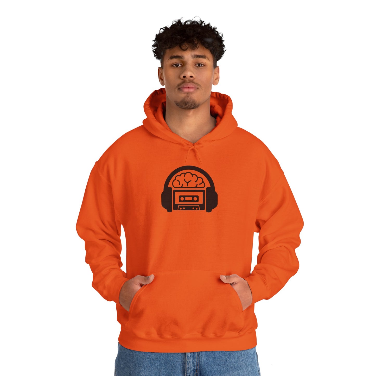 Music Brain Unisex Heavy Blend™ Hooded Sweatshirt