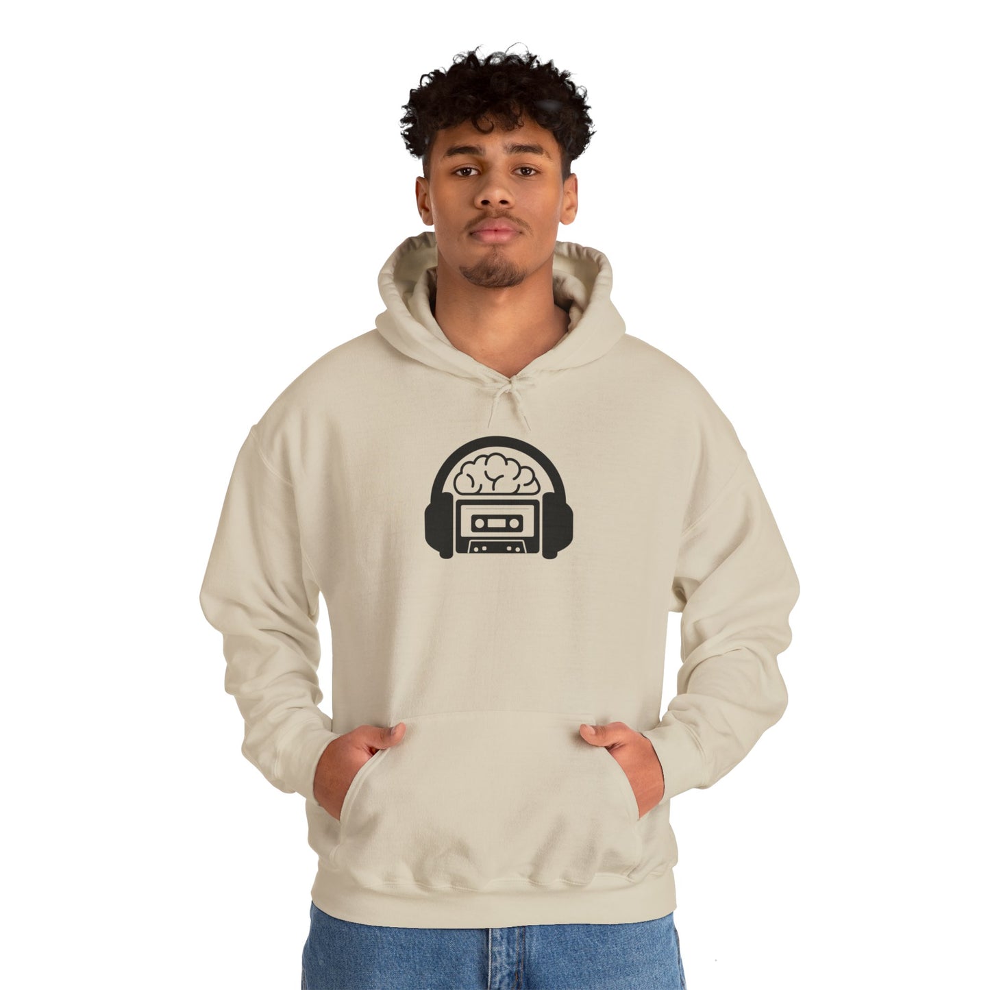 Music Brain Unisex Heavy Blend™ Hooded Sweatshirt