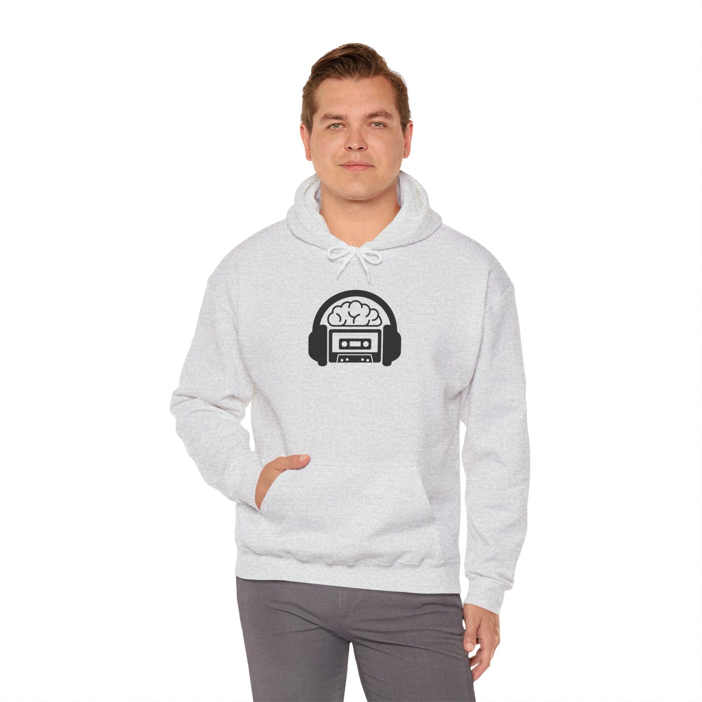 Music Brain Unisex Heavy Blend™ Hooded Sweatshirt