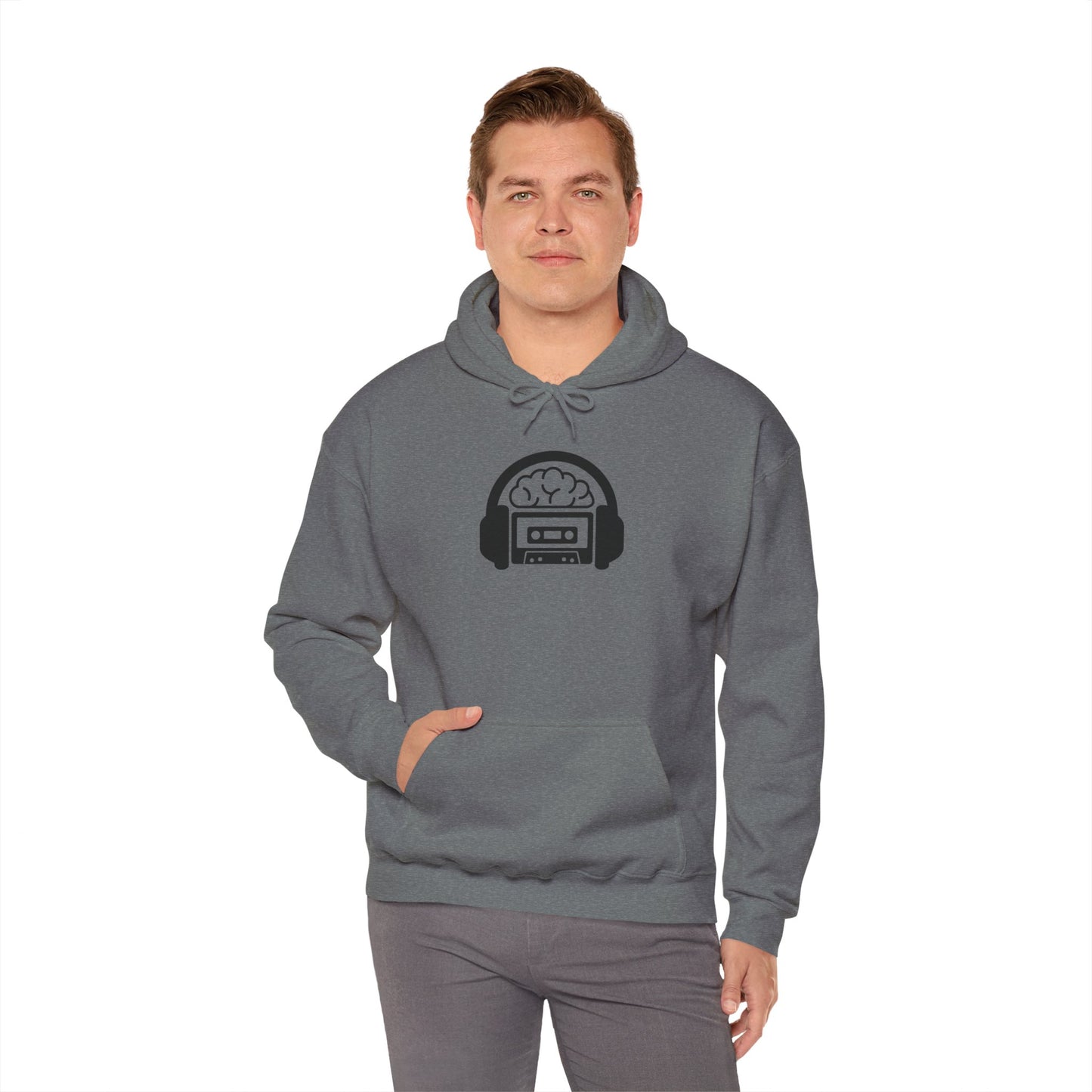 Music Brain Unisex Heavy Blend™ Hooded Sweatshirt