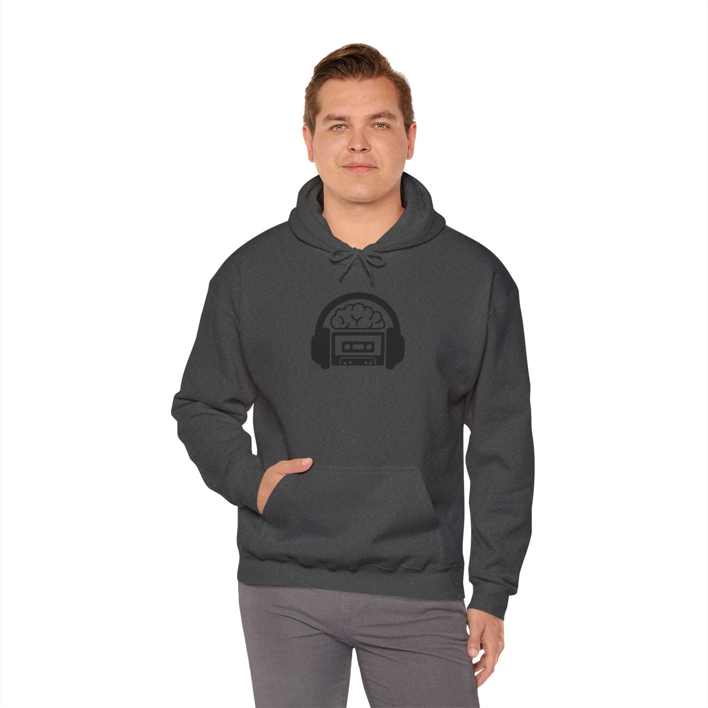 Music Brain Unisex Heavy Blend™ Hooded Sweatshirt