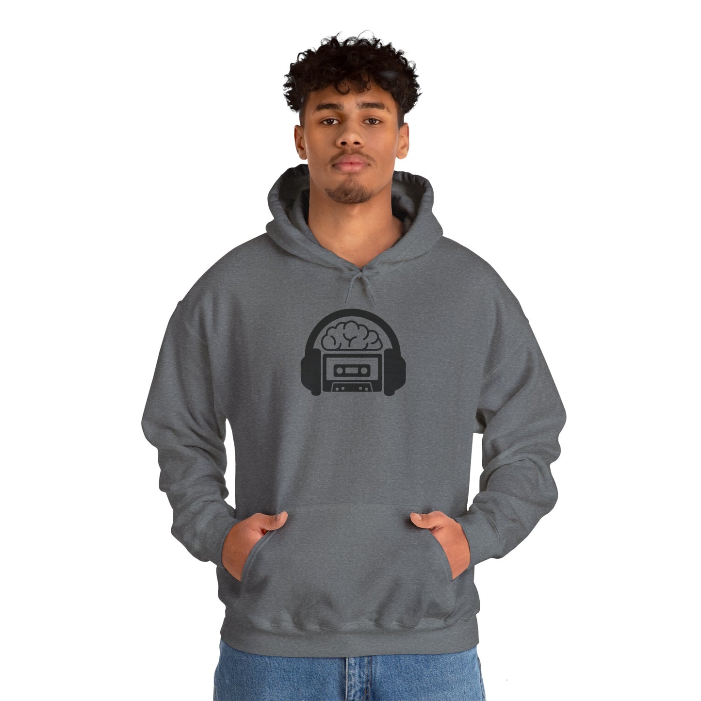 Music Brain Unisex Heavy Blend™ Hooded Sweatshirt