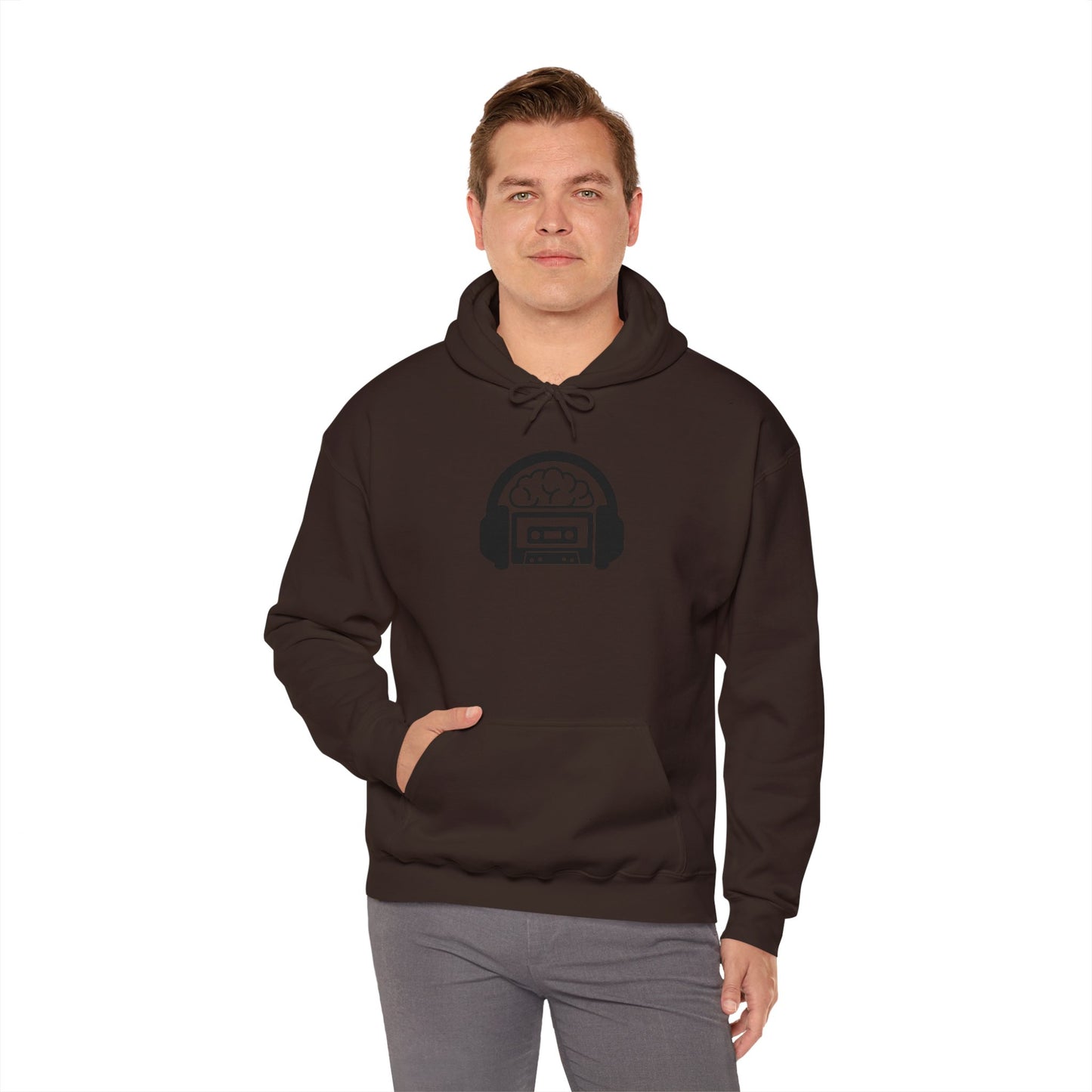 Music Brain Unisex Heavy Blend™ Hooded Sweatshirt