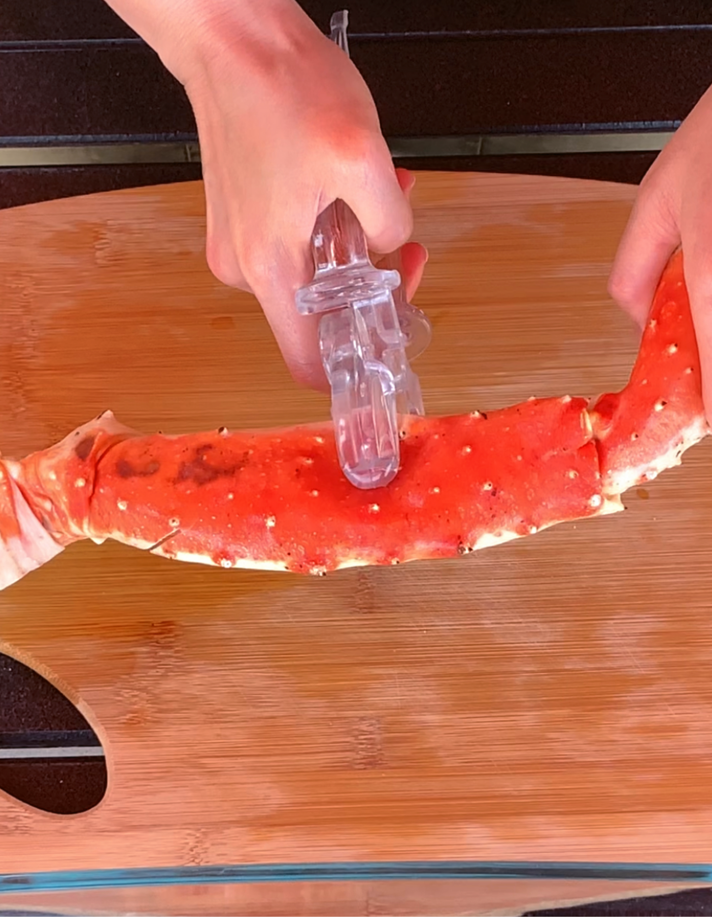 The Ultimate Crab Leg Cracker Tool- King Cracker