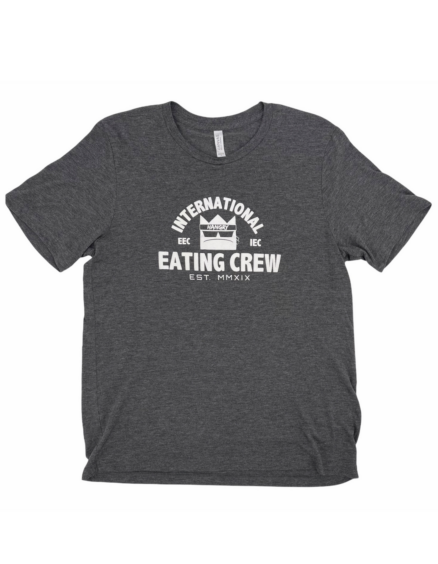 Men Women Foodie Crew Neck T-shirt- Grumpus Foodie International Eating Crew