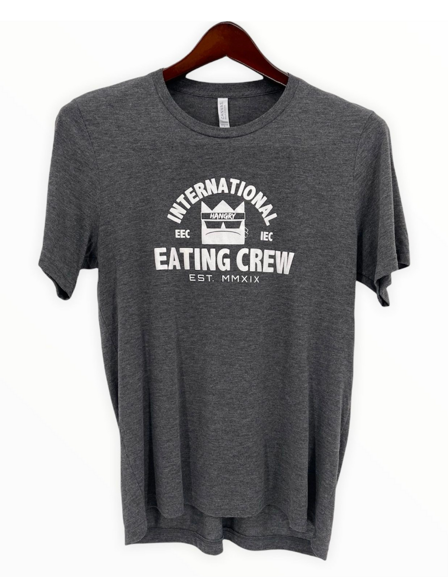 Men Women Foodie Crew Neck T-shirt- Grumpus Foodie International Eating Crew